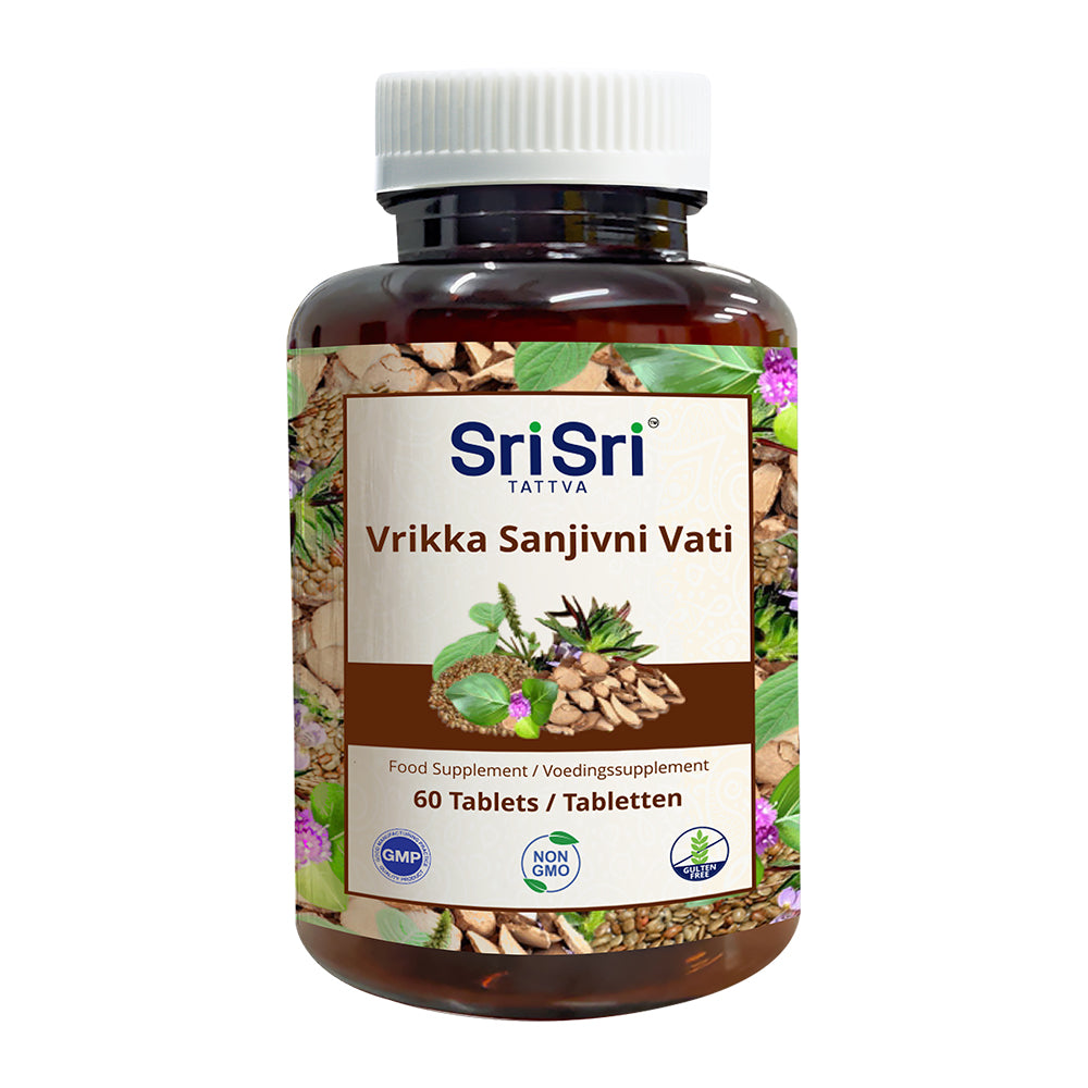 Vrikka Sanjivini Vati-tabletten | 60 tabletten