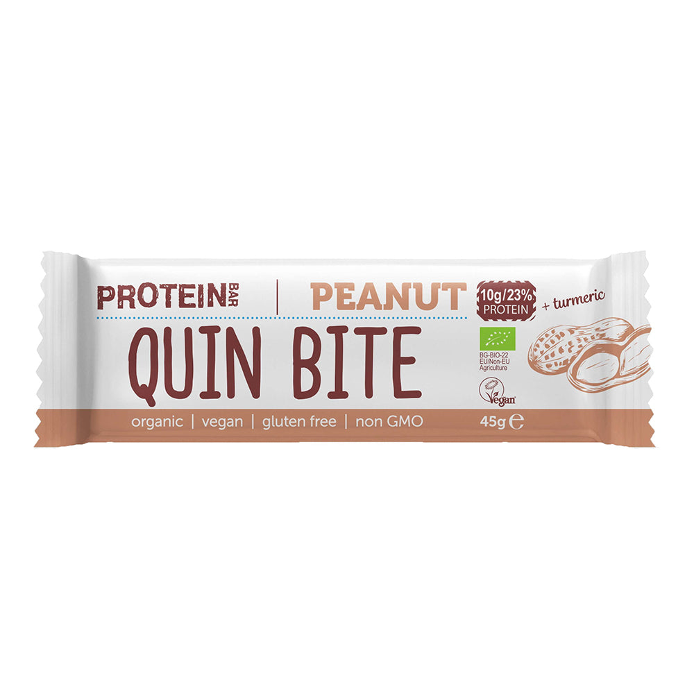 Quin Bite Bio Protein Riegel - Erdnuss