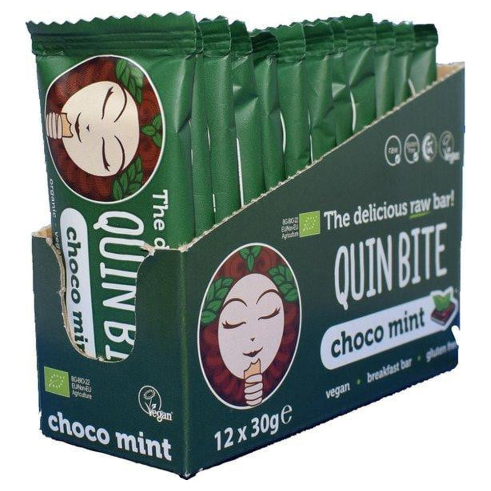 Quin Bite Bio Choco Mint | Raw Bars