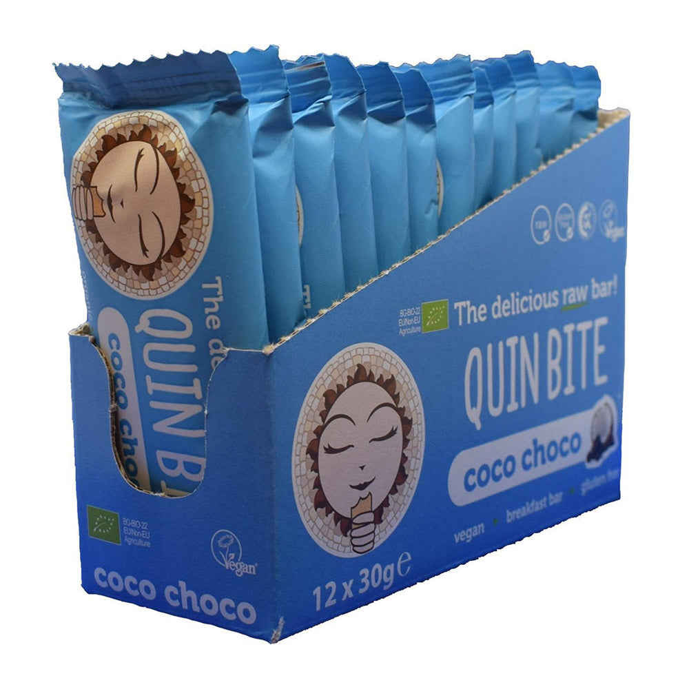 Quin Bite Bio Coco Choco | Rohe Riegel