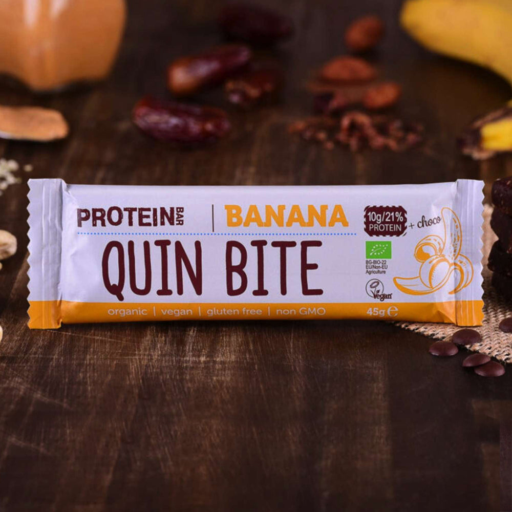 Quin Bite Bio Proteinriegel – Schoko-Banane