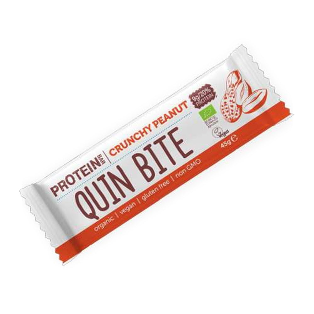 Quin Bite Bio-Proteinriegel - Knusprige Erdnuss