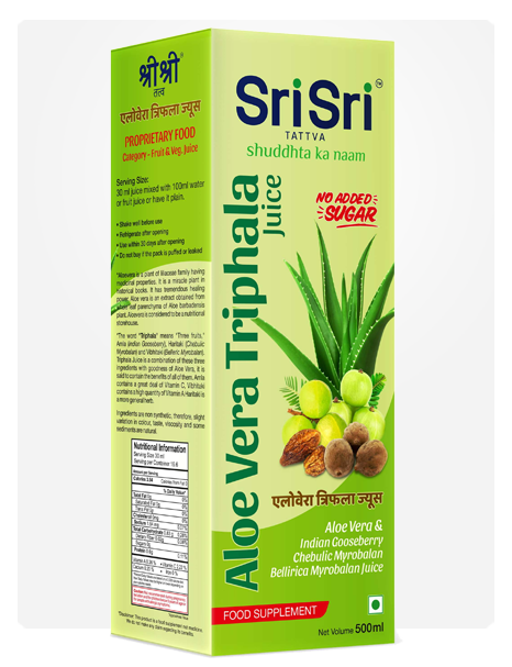 Aloe Vera Triphala Juice box